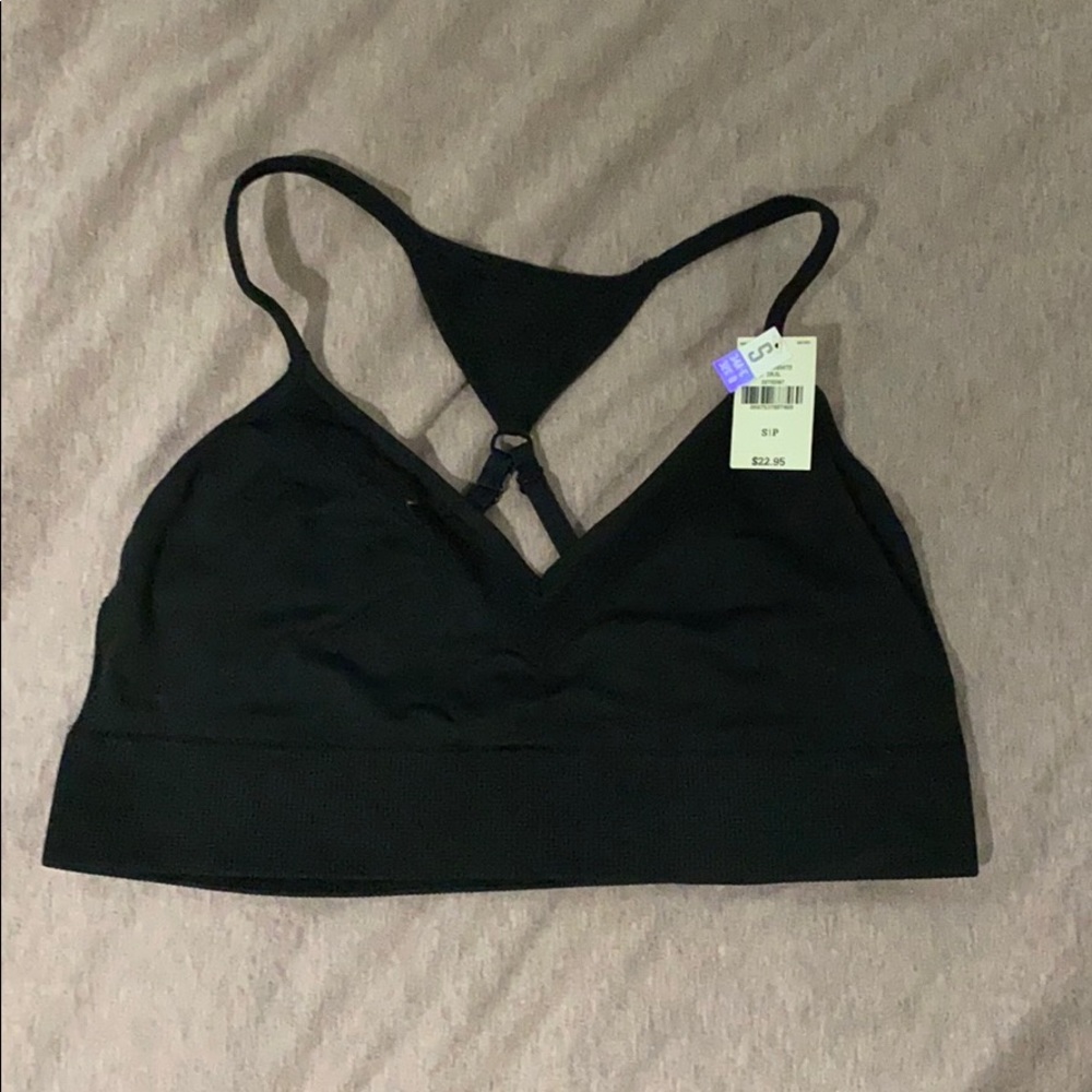 Victoria’s Secret PINK lounge bra SMALL black